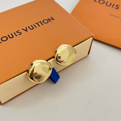 [Spark]Gold Paris Stud Earrings