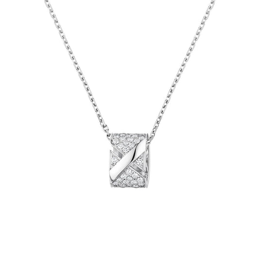 [Spark]LIENS EVIDENCE DIAMOND PAVED NECKLACE