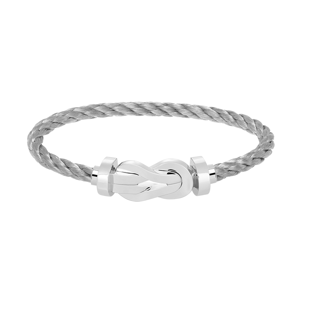 [Spark]CHANCE LARGE 8 FIGURE BUCKLE NO DIAMOND BRACELET SILVER