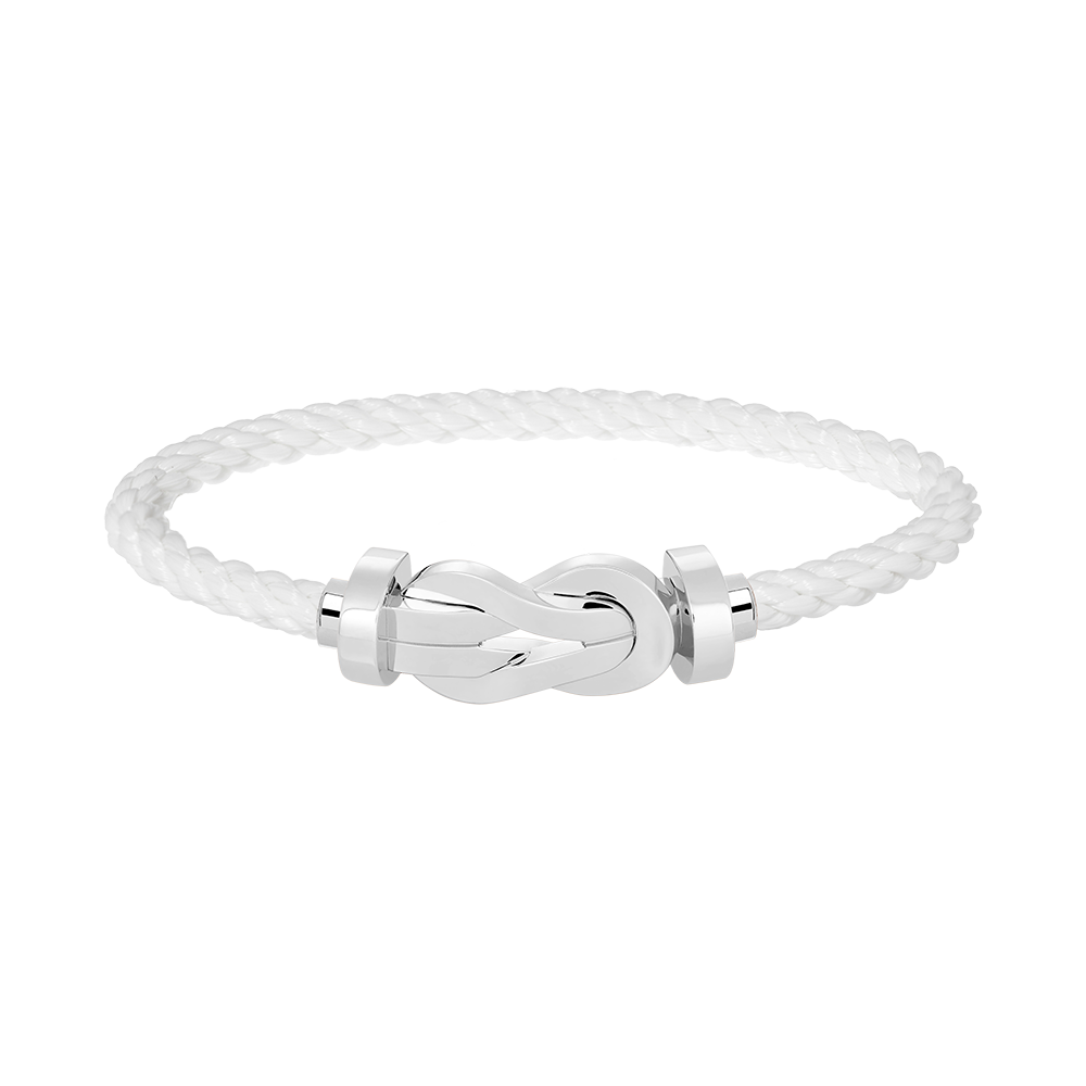 [Spark]CHANCE LARGE 8 FIGURE BUCKLE NO DIAMOND BRACELET SILVER