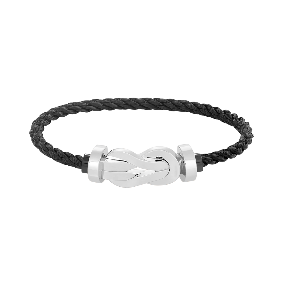 [Spark]CHANCE LARGE 8 FIGURE BUCKLE NO DIAMOND BRACELET SILVER