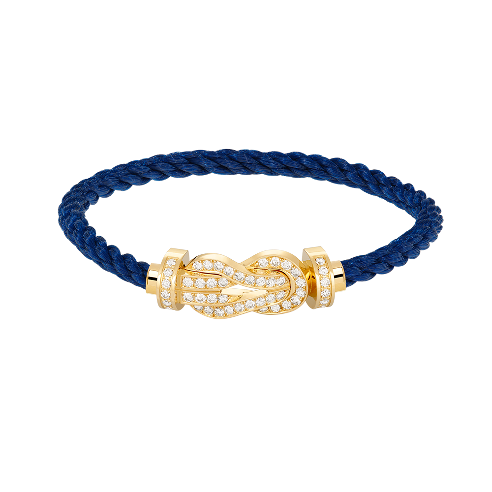 [Spark]CHANCE LARGE 8 FIGURE BUCKLE FULLDIAMOND BRACELET GOLD