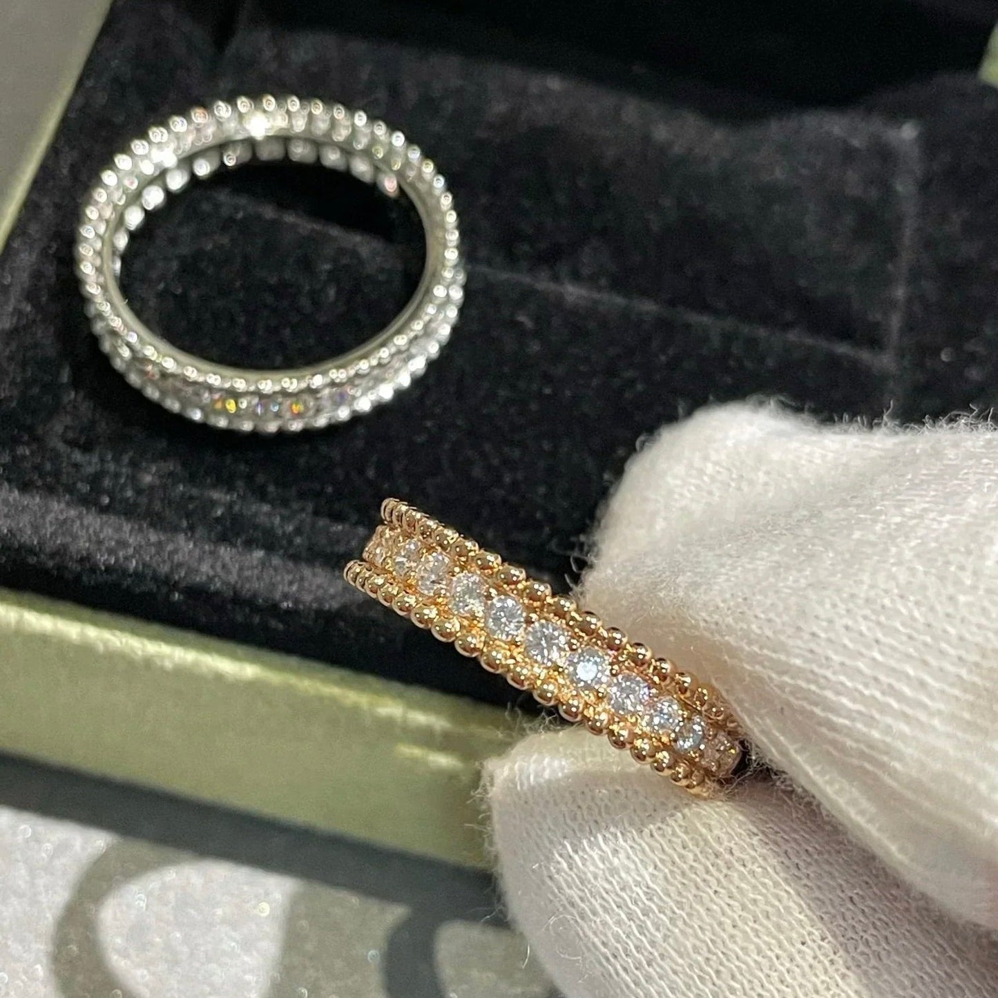 [Spark]PERLEE DIAMOND SILVER RING