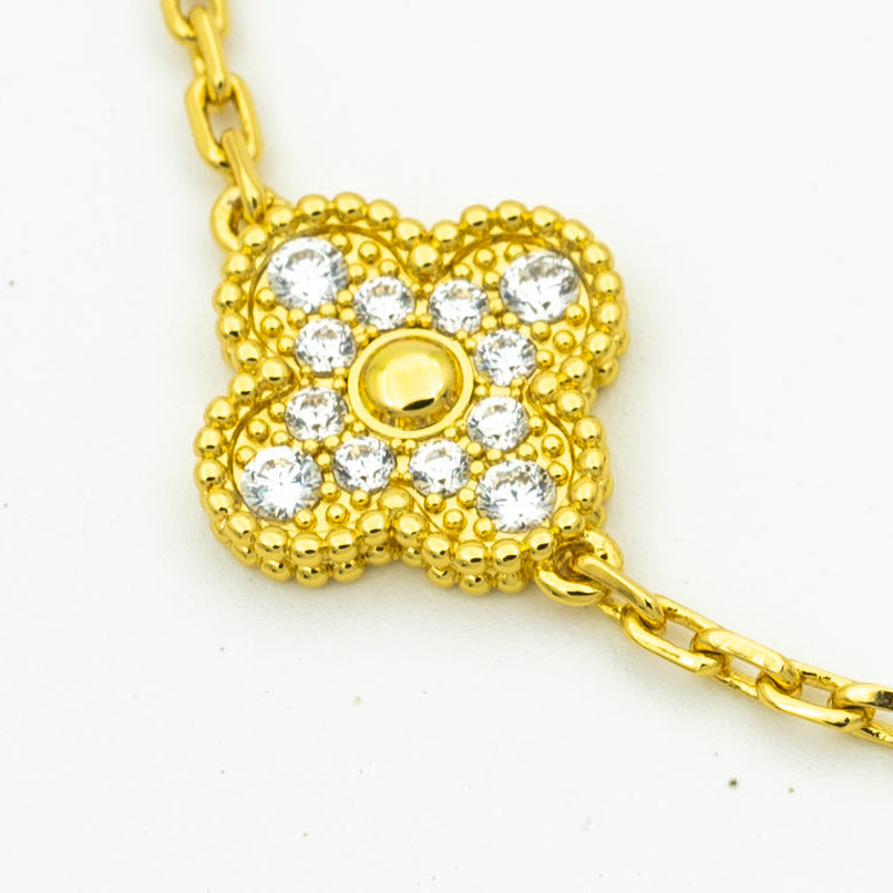 [Spark] CLOVER 5 MOTIF LASER BRACELET COLLECTION