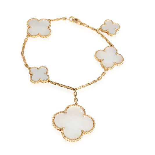 [Spark]MAGIC CLOVER MOP GOLD BRACELET 5 MOTIFS