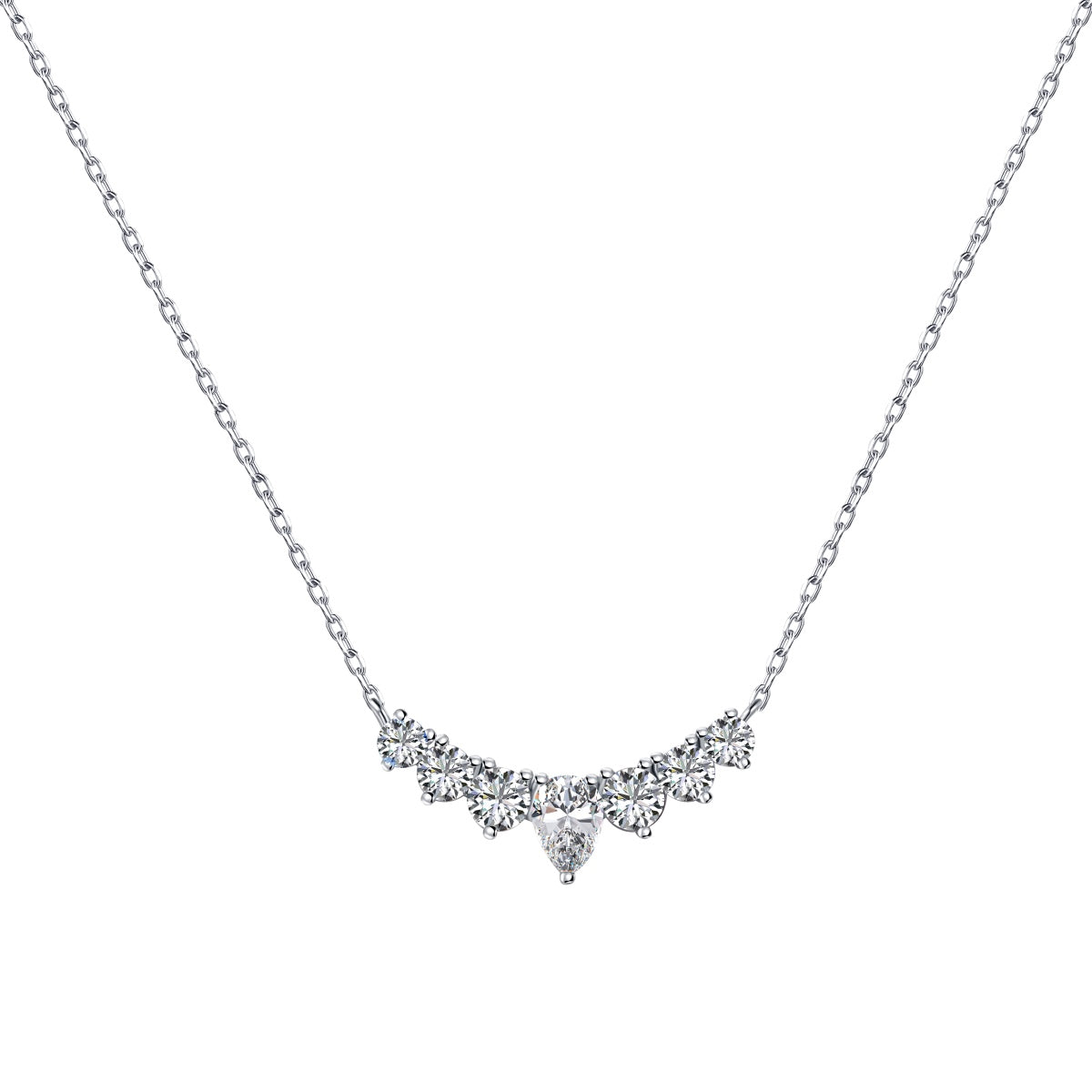 [Radiant Jewelry]Dainty Colorful Heart Necklace