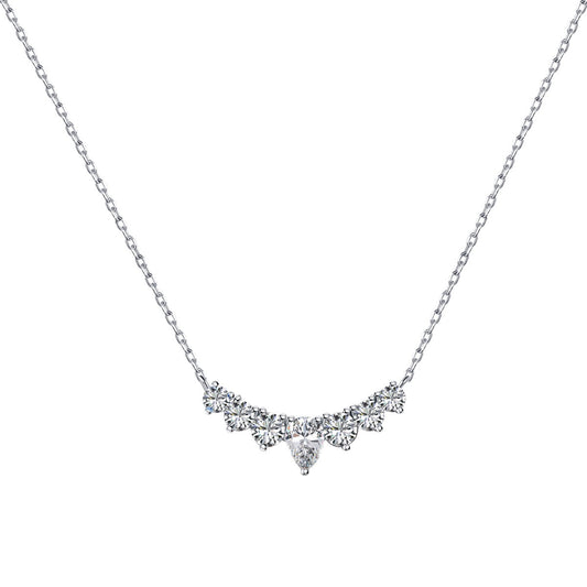 [Spark Jewelry]Dainty Colorful Heart Necklace