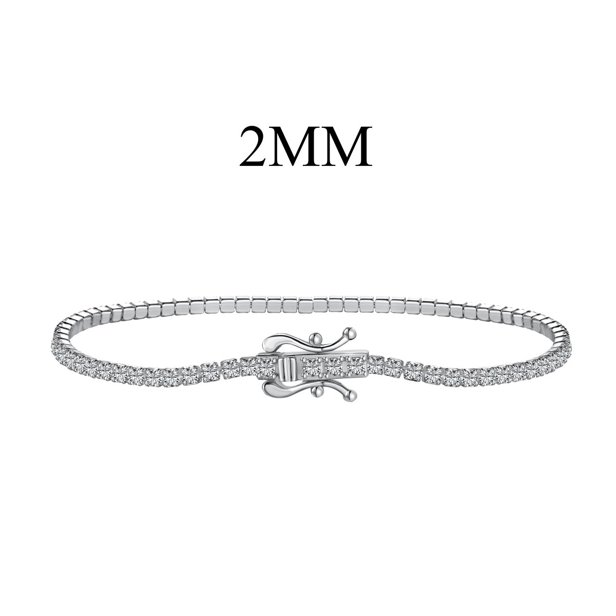 [Radiant Jewelry]Radiant Colorful Round Cut Party Bracelet