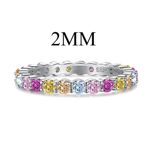 [Spark Jewelry]Dazzling Resplendent Round Cut Party Ring