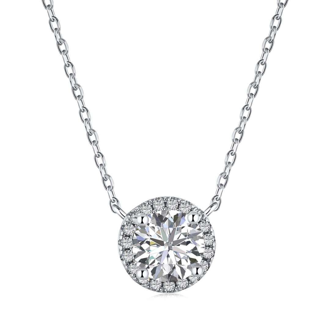 [Radiant Jewelry]Luxurious Round Cut Necklace