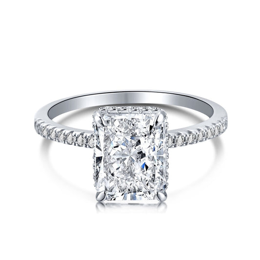 [Spark Jewelry]4.0 Carat Luxurious Engagement Ring