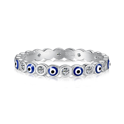 [Radiant Jewelry]Sparkling Vibrant Round Shape Daily Ring