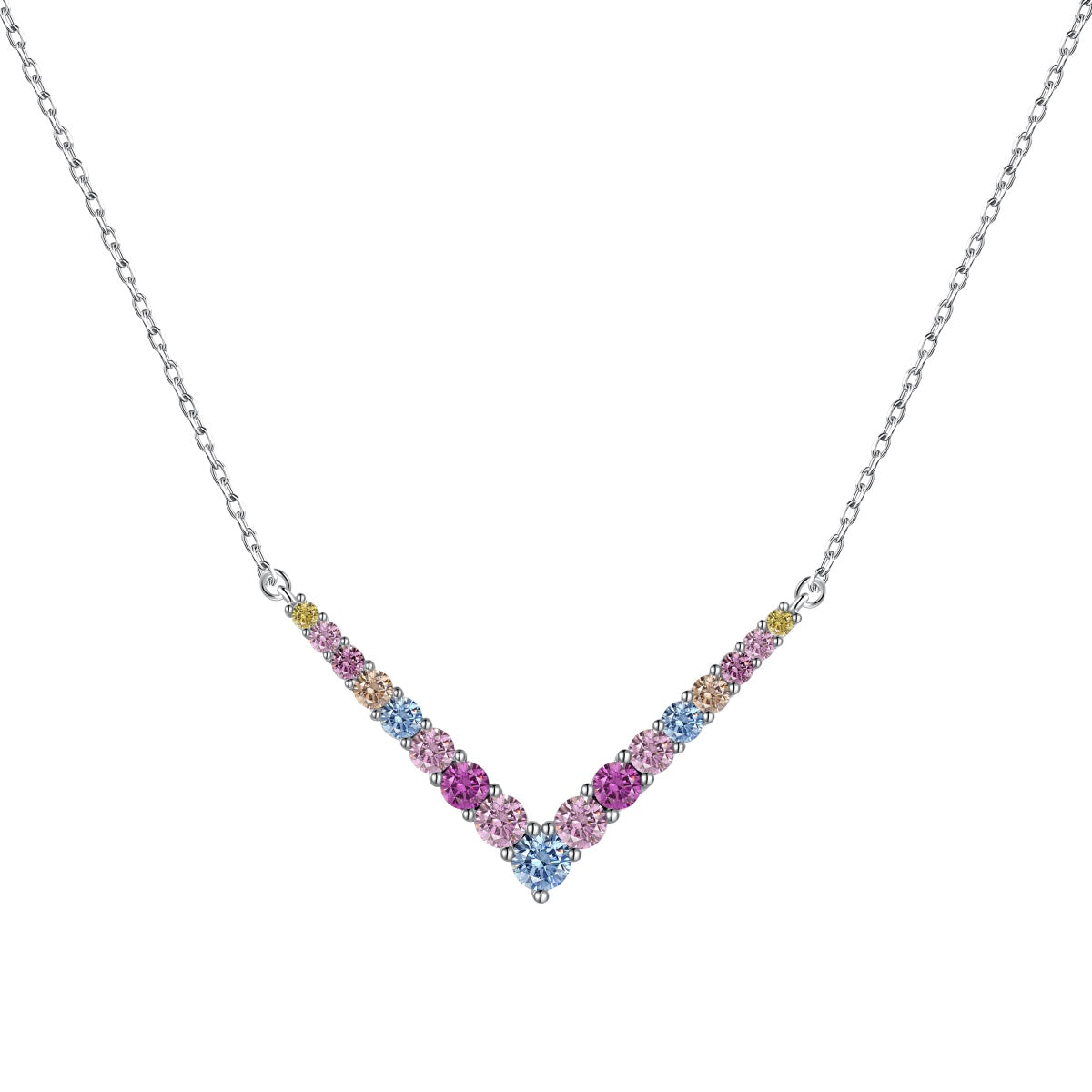 [Radiant Jewelry]Ornate Round Cut Necklace