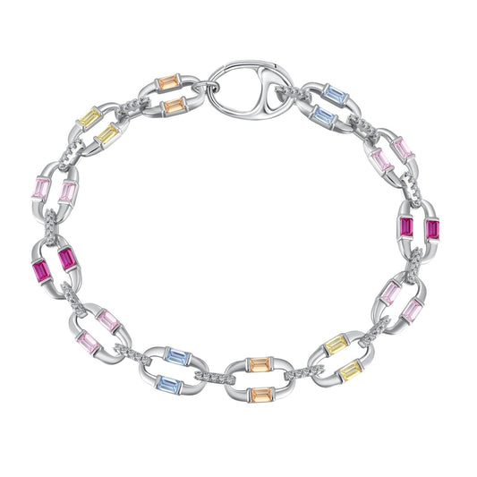 [Spark Jewelry]Dazzling Colorful Daily Bracelet