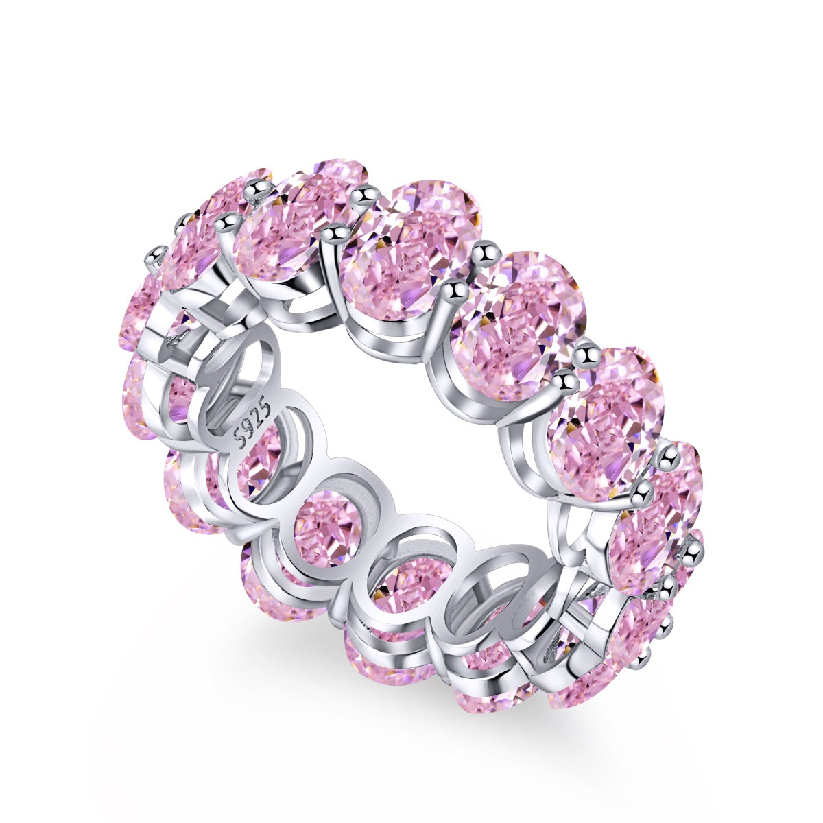 [Radiant Jewelry]Dainty Elongated Cushion Cut Tennis Ring