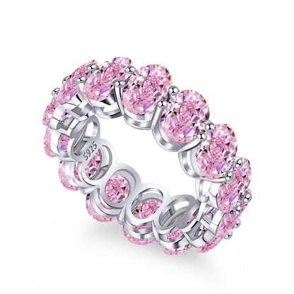 [Radiant Jewelry]Dainty Elongated Cushion Cut Tennis Ring