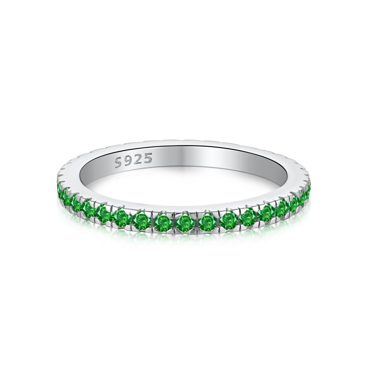 [Radiant Jewelry]Delicate Sparkling Round Cut Daily Ring