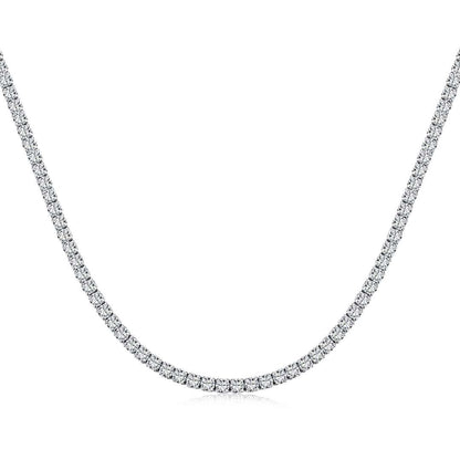 [Radiant Jewelry]Elegant Tennis Chain Necklace