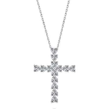 [Radiant Jewelry]Radiant Cross Shape Necklace