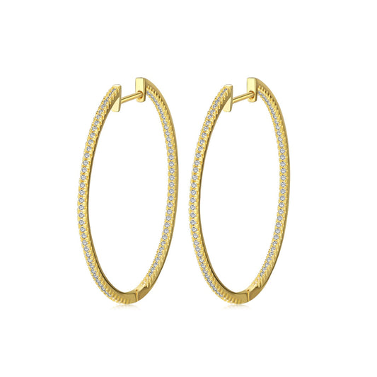 [Spark Jewelry]Popular Large Hoop Earrings