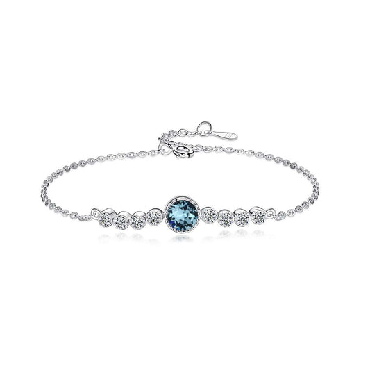 [Spark Jewelry]Luxurious Heart Of The Ocean Bracelet