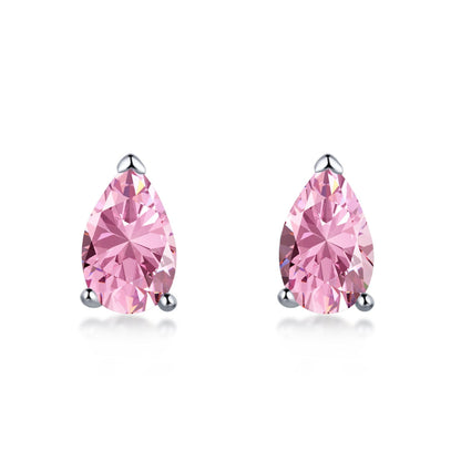 [Radiant Jewelry]Ornate Water Drop Shape Earrings
