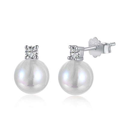 [Radiant Jewelry]Symphony Mermaid Pearl Earrings