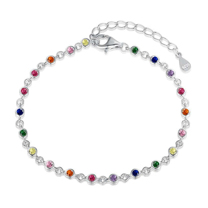 [Radiant Jewelry]Colorful Bead Array Bracelet