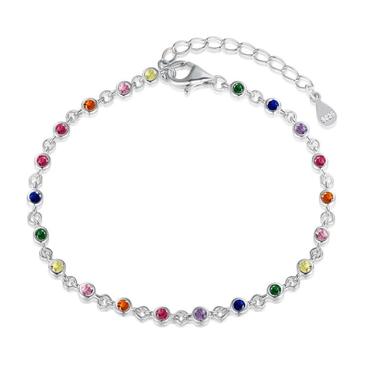 [Spark Jewelry]Colorful Bead Array Bracelet