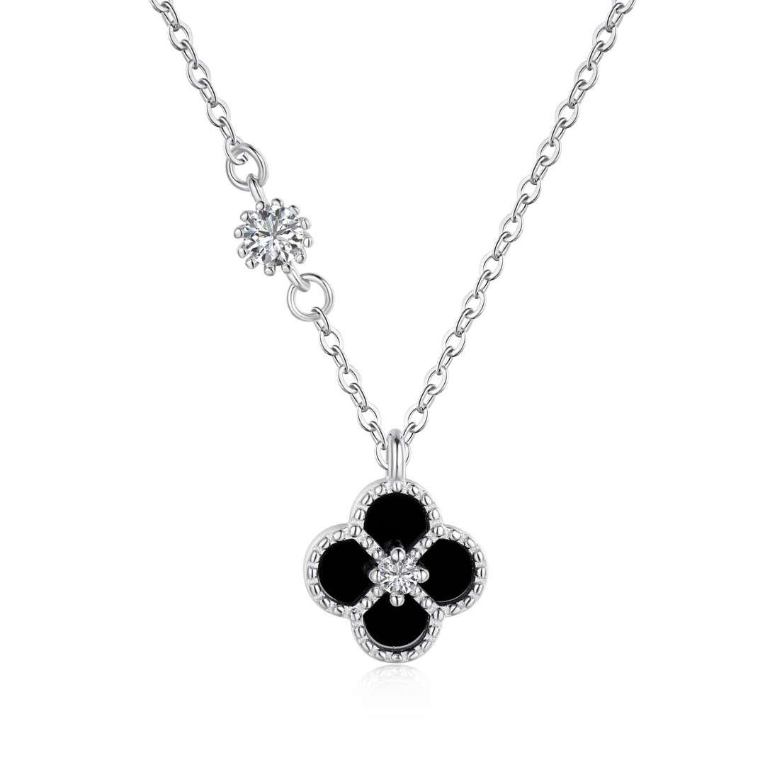 [Radiant Jewelry]Delicate Flower Shape Necklace