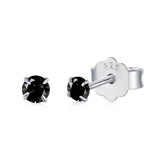 [Spark Jewelry]Delicate Solitaire Earrings