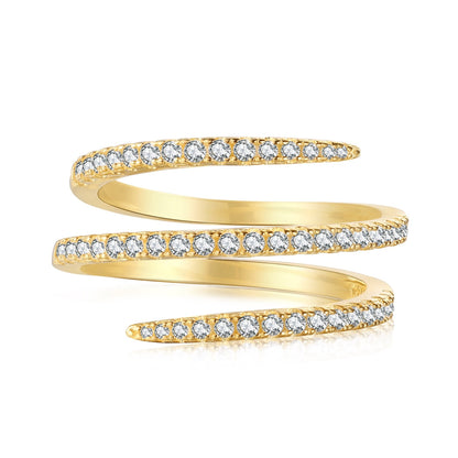 [Radiant Jewelry]Unique Vibrant Entangle Daily Ring