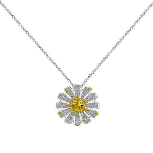 [Spark Jewelry]Exquisite Daisy Necklace