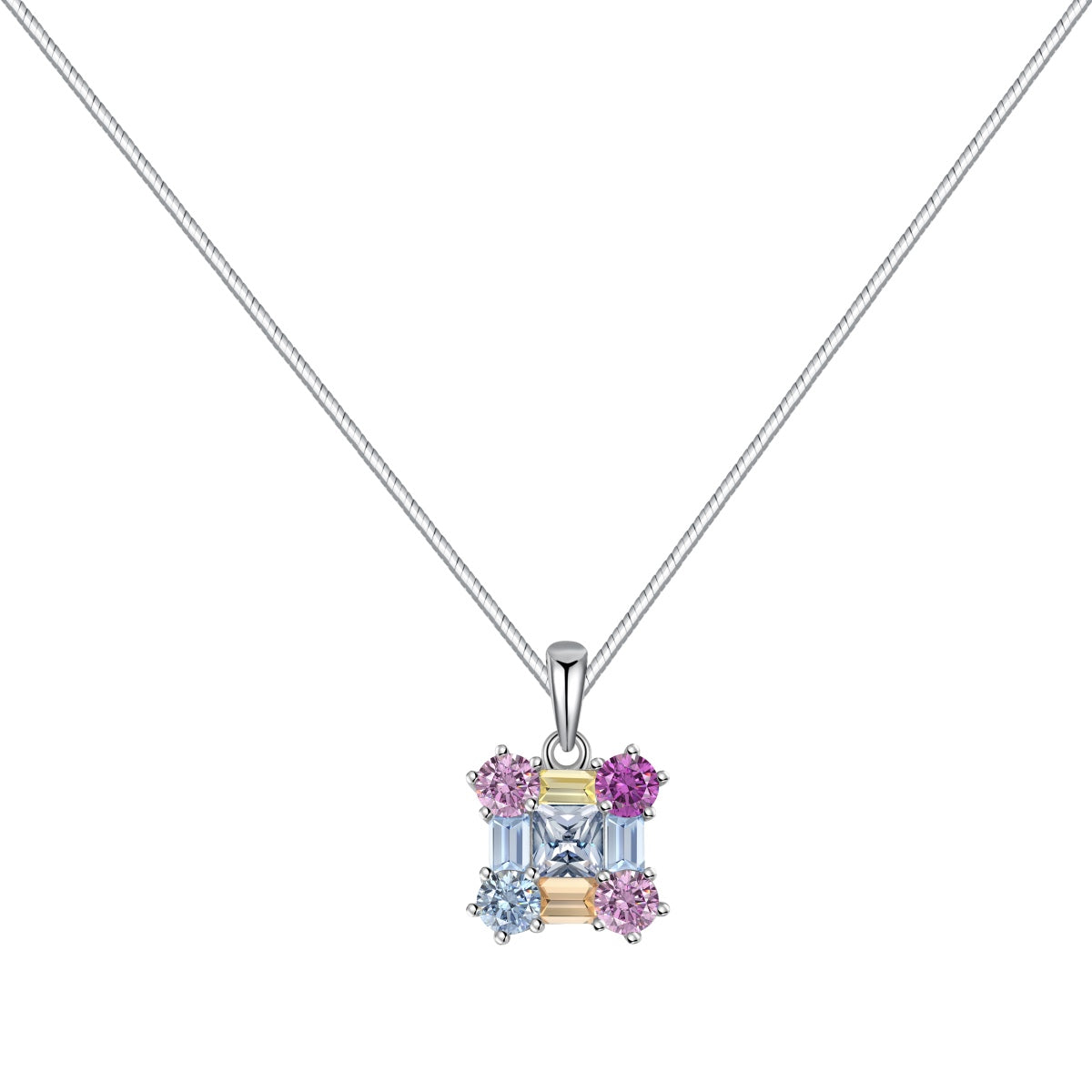 [Radiant Jewelry]Gorgeous Multi Colorful Necklace