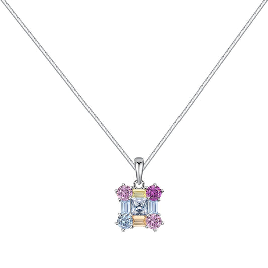 [Spark Jewelry]Gorgeous Multi Colorful Necklace