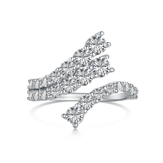 [Spark Jewelry]Unique Vivid Snake Shape Daily Ring