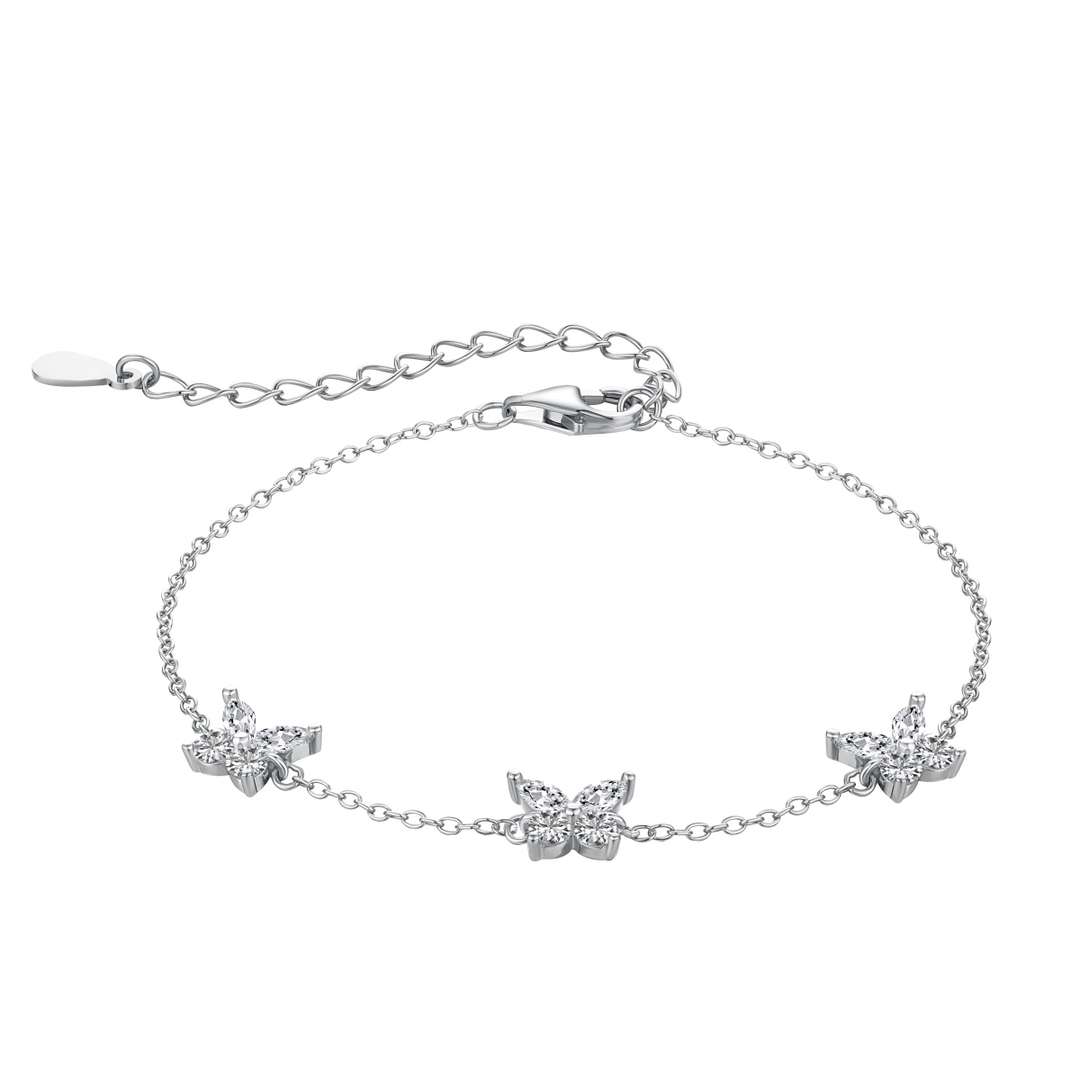 [Radiant Jewelry]Radiant Butterfly Shape Necklace