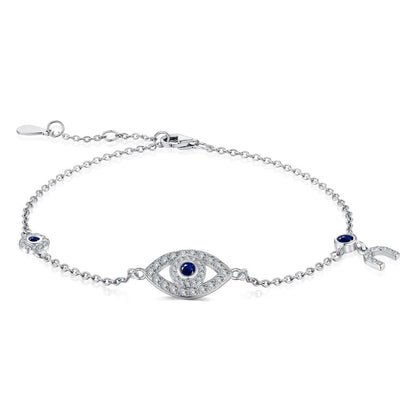 [Radiant Jewelry]Dainty Eye Shape Necklace