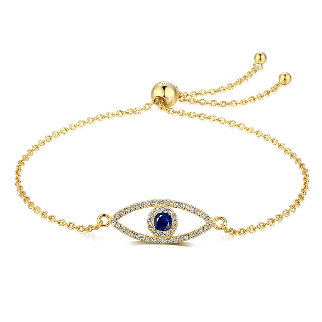 [Radiant Jewelry]Devil's Eye Hollow Design Bracelet