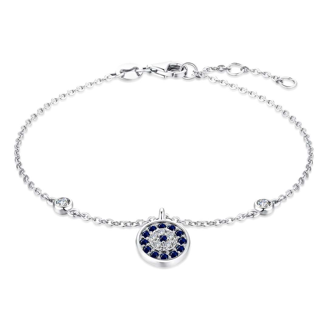 [Radiant Jewelry]Devil's Eye Round Shape Bracelet