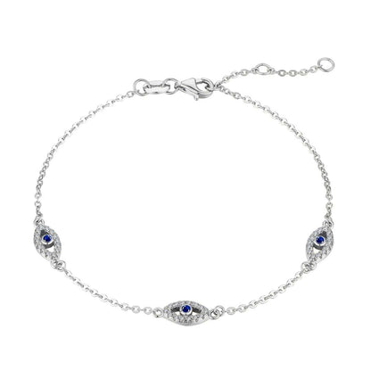 [Radiant Jewelry]Evil Eye Shape Pendent Necklace