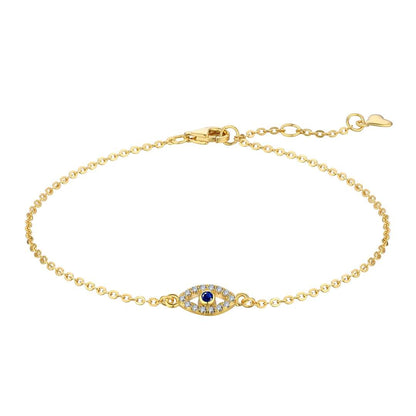 [Radiant Jewelry]Evil Eye Shape Necklace