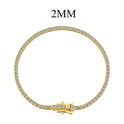 [Radiant Jewelry]Radiant Colorful Round Cut Party Bracelet