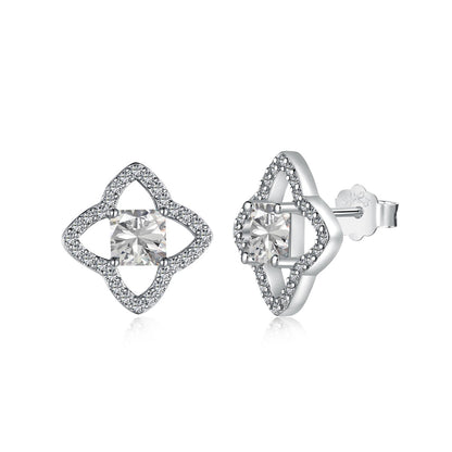 [Radiant Jewelry]Elegant Star Shape Princess Cut Daily Earrings