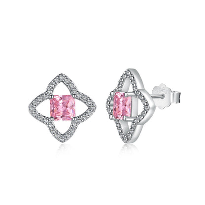 [Radiant Jewelry]Elegant Star Shape Princess Cut Daily Earrings