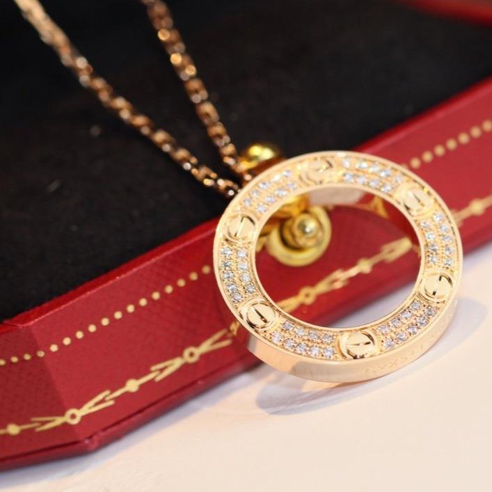[Spark]LOVE NECKLACE ADJUSTABLE Spark GOLD