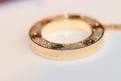 [Spark]LOVE NECKLACE ADJUSTABLE Spark GOLD