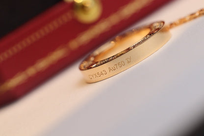 [Spark]LOVE NECKLACE ADJUSTABLE Spark GOLD