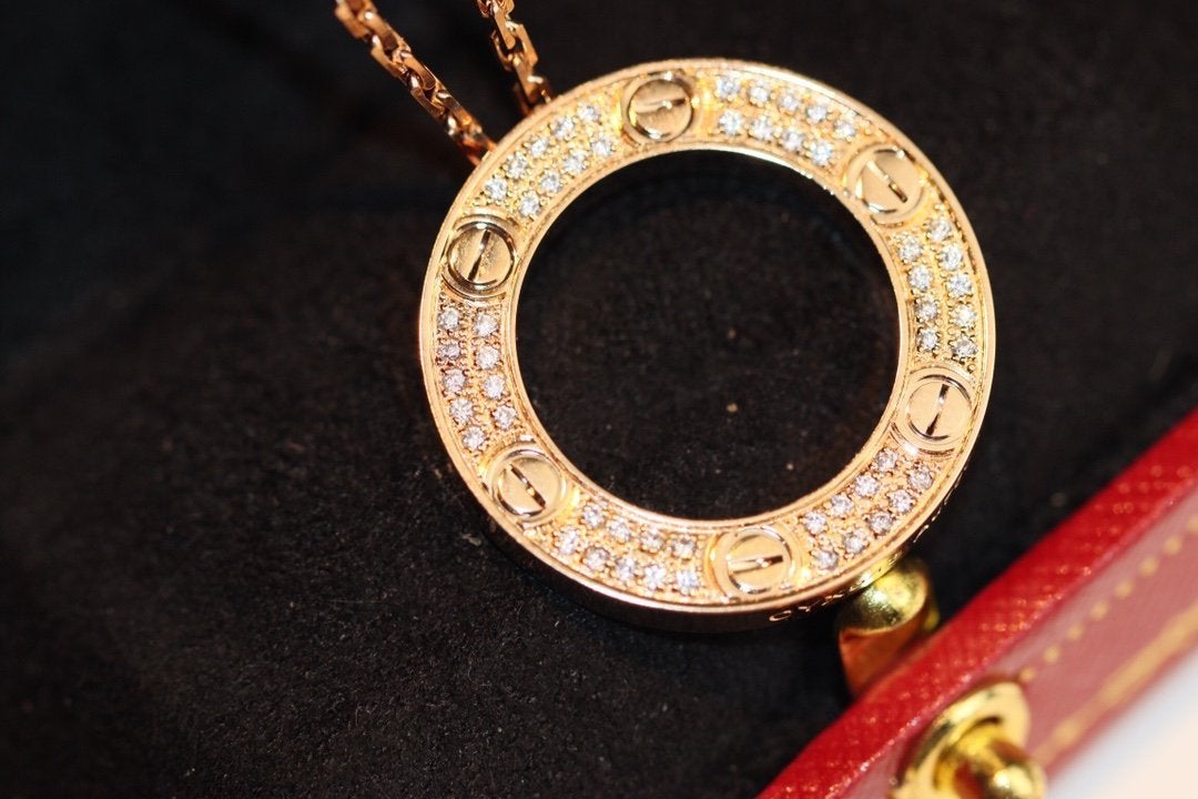 [Spark]LOVE NECKLACE ADJUSTABLE Spark GOLD