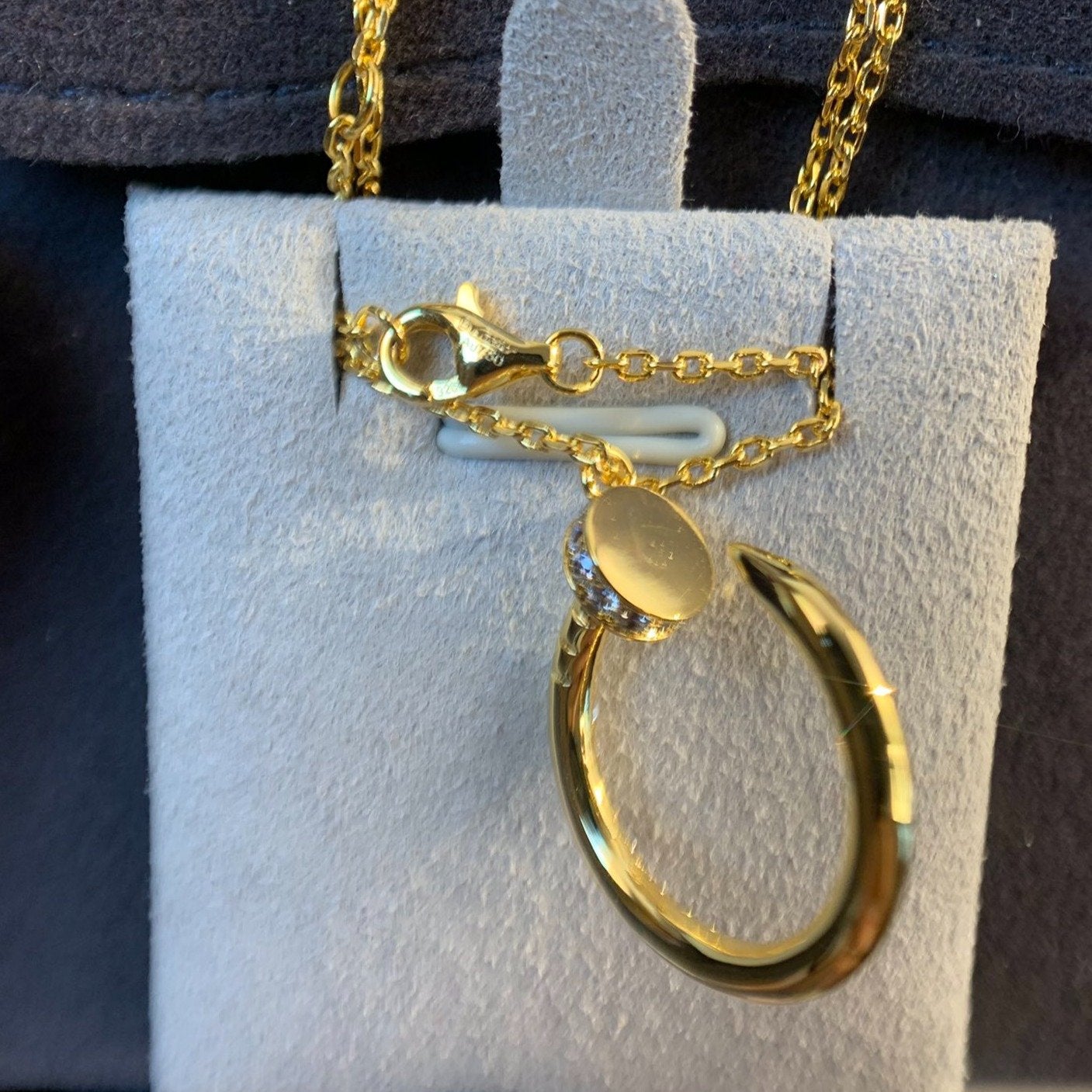 [Spark]JUSTE NECKLACE GOLD DIAMONDS